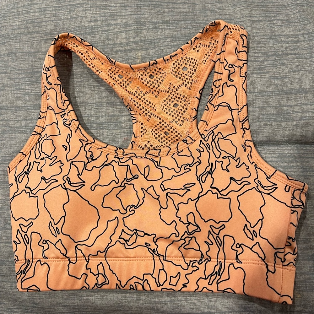 Zyia Active Peach Topo Bomber Bra